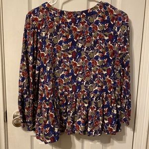 Margaret O’Leary | Bell sleeve blouse, size medium